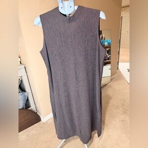Eileen Fisher
Rye Mock Neck Knit Dress (Sleeveless)